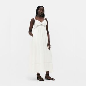 Primark x Rita Ora bohemian White dress 12/14 NWT